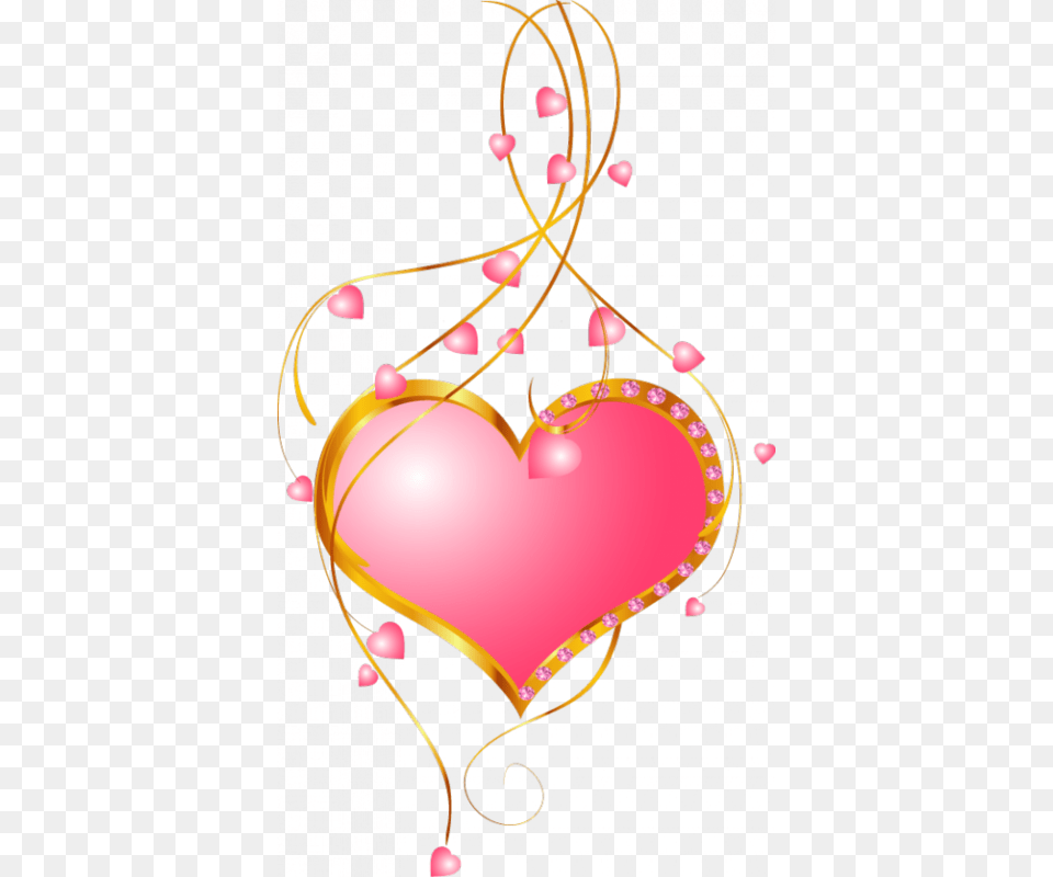 Little Hearts Artesanato, Heart, Chandelier, Lamp Png Image