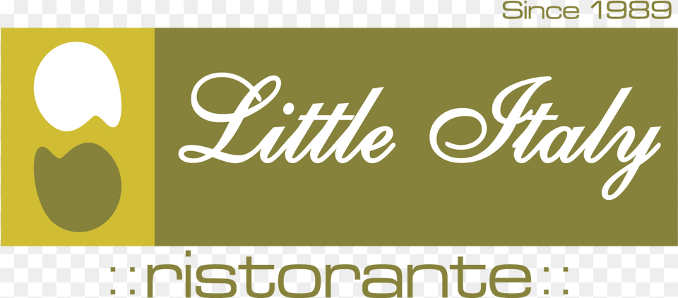Little Italy Logo, Light, Text Png Image