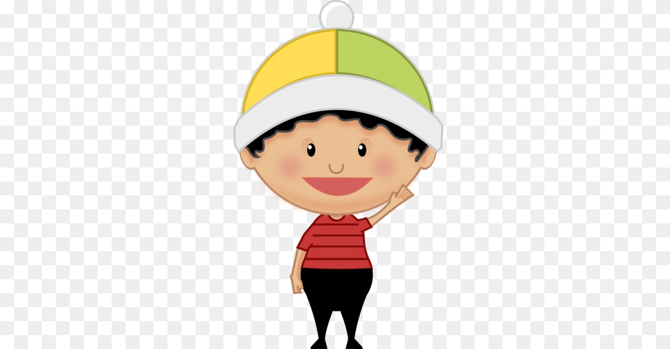 Little Kid Waving, Clothing, Hardhat, Helmet, Toy Free Transparent Png