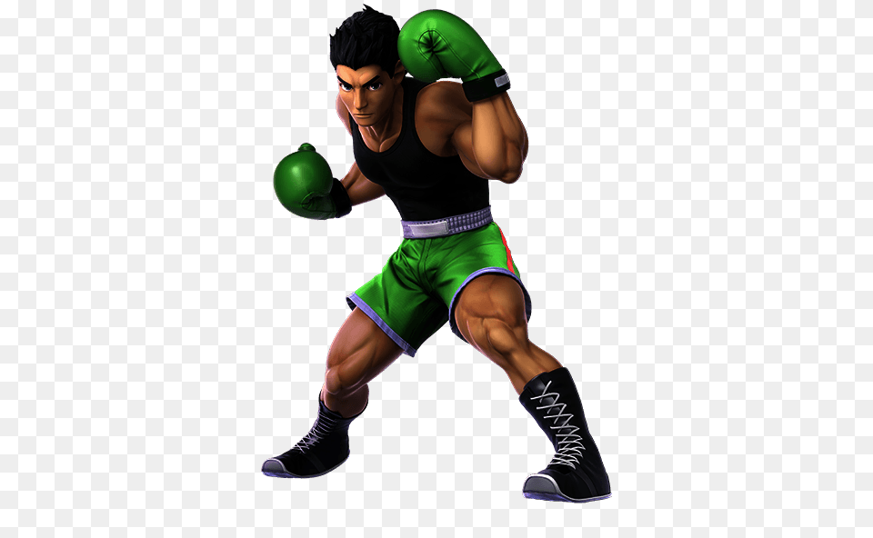 Little Mac Super Smash Bros Ultimate Unlock Stats Moves, Adult, Male, Man, Person Png