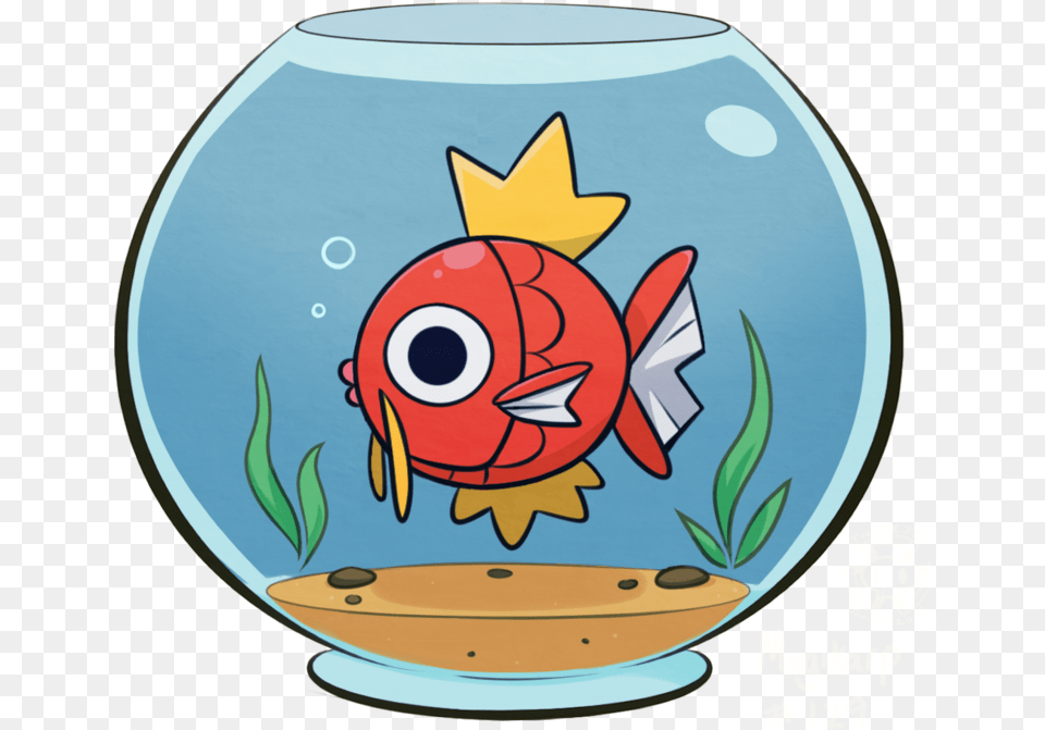 Little Magikarp By Twime Magikarp In A Fish Bowl, Animal, Sea Life Free Transparent Png