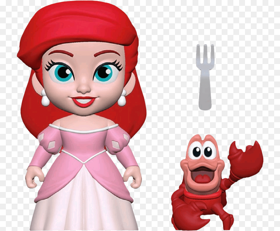 Little Mermaid 2019 Funko Pop, Cutlery, Fork, Doll, Toy Free Png