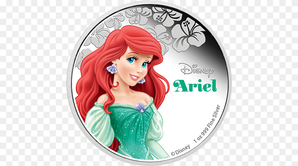 Little Mermaid Ariel Tiara, Adult, Female, Person, Woman Png