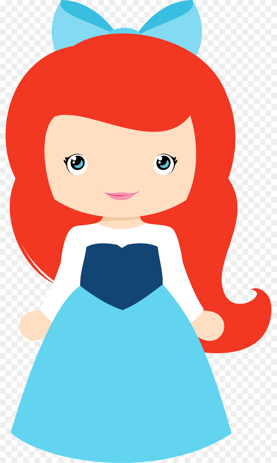 Little Mermaid Baby Clip Art Oh My Baby, Person, Face, Head, Toy Png Image