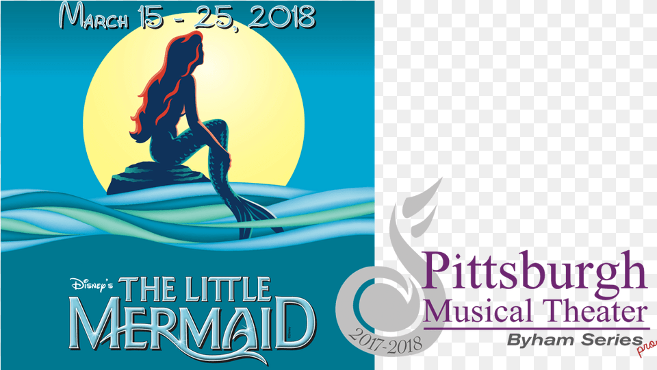 Little Mermaid Broadway, Advertisement, Book, Publication, Poster Png