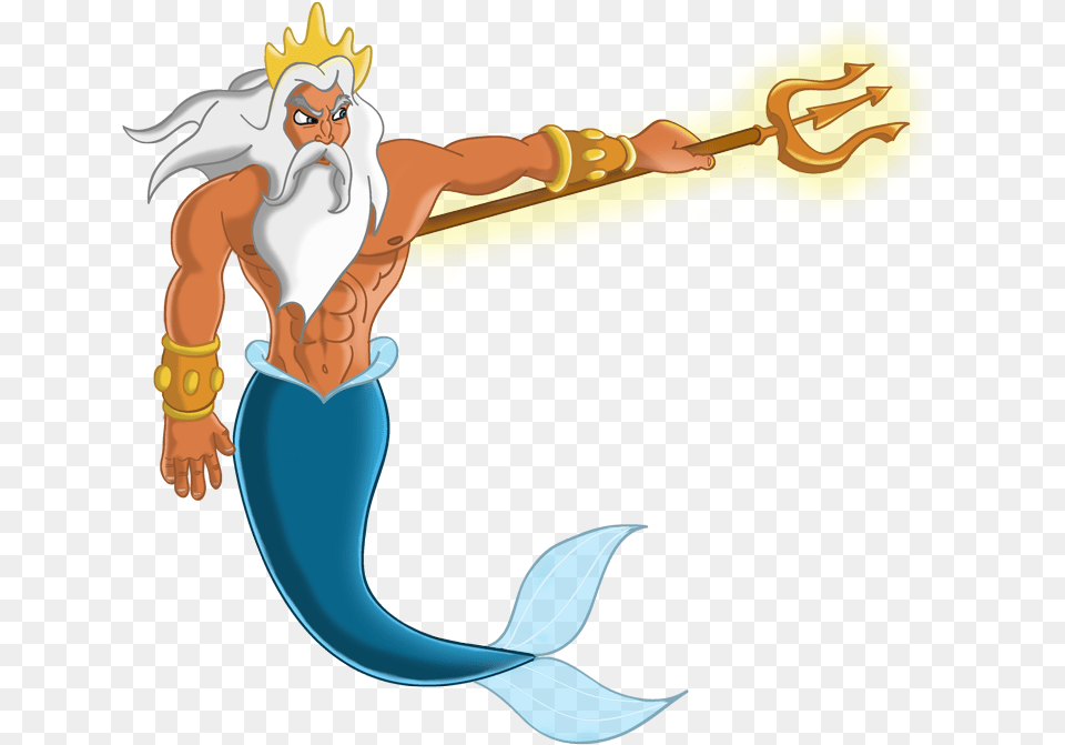 Little Mermaid Characters Cartoons Little Mermaid Characters King Triton, Face, Head, Person, Electronics Free Transparent Png