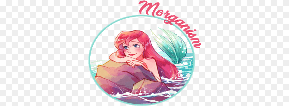 Little Mermaid Disney Illustration Cute Home Screen Stitch, Book, Comics, Publication, Photography Png Image