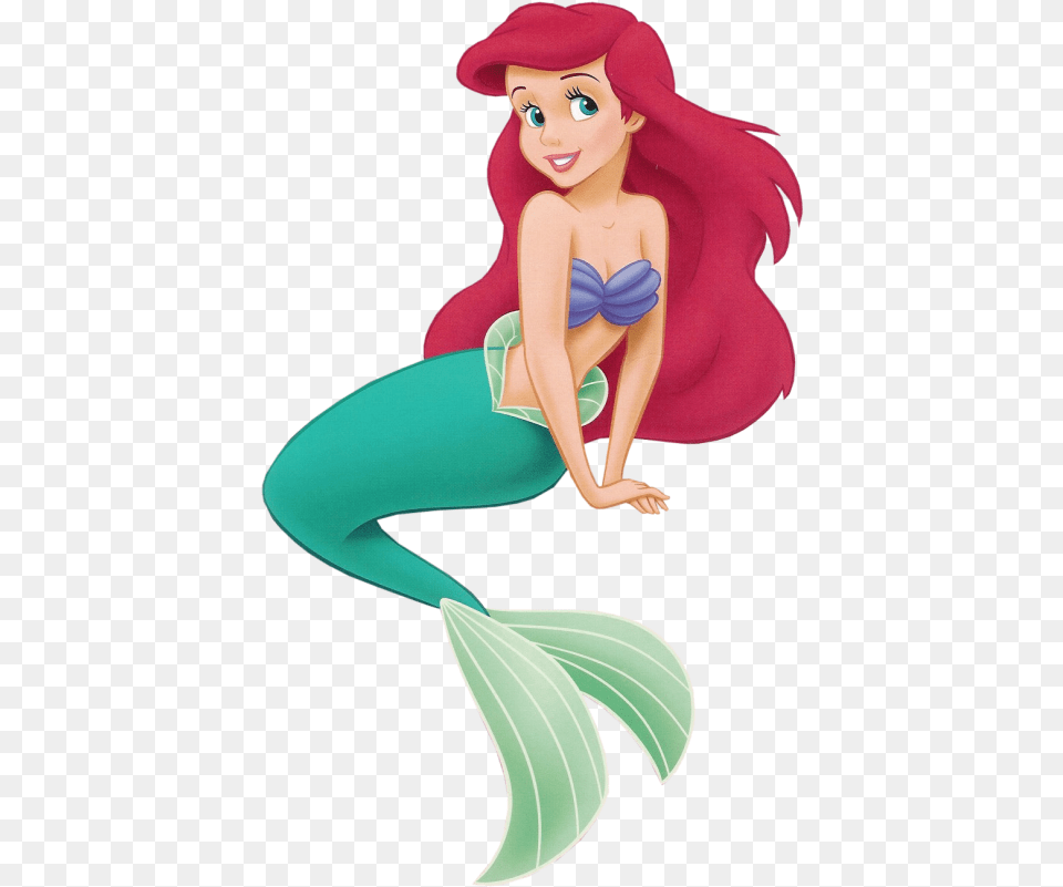 Little Mermaid Font Ariel Cartoon Little Mermaid, Figurine, Adult, Female, Person Free Png Download