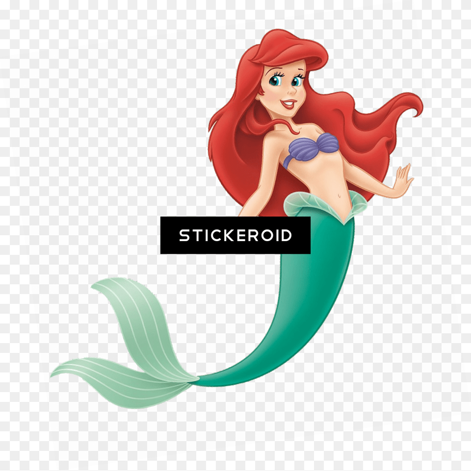 Little Mermaid Happy Ariel Little Mermaid, Face, Head, Person, Baby Png