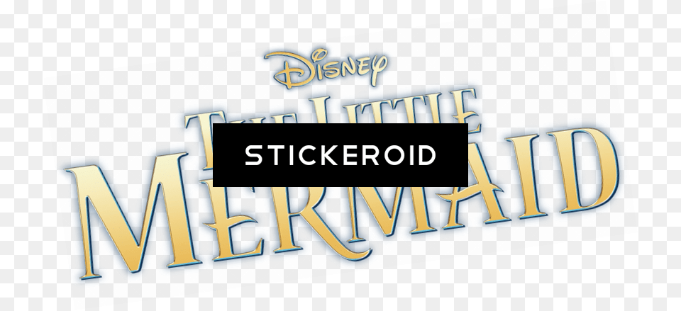 Little Mermaid Logo Calligraphy, Dynamite, Weapon, Text Free Transparent Png