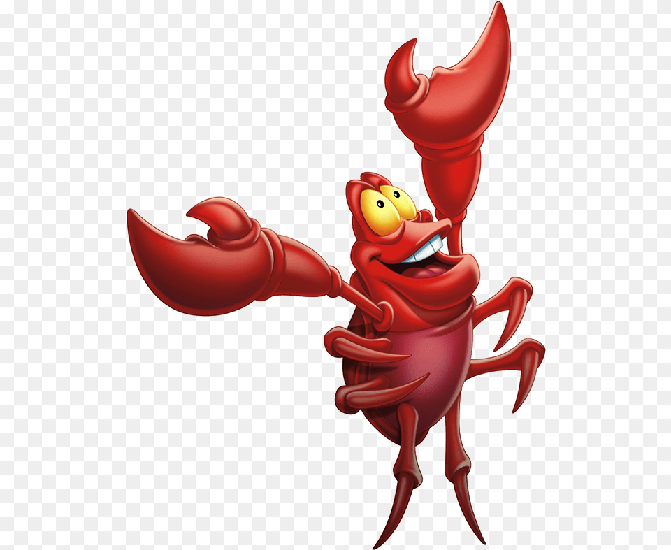 Little Mermaid Sebastian Clipart Picture Little Mermaid Sebastian, Food, Seafood, Animal, Sea Life Png