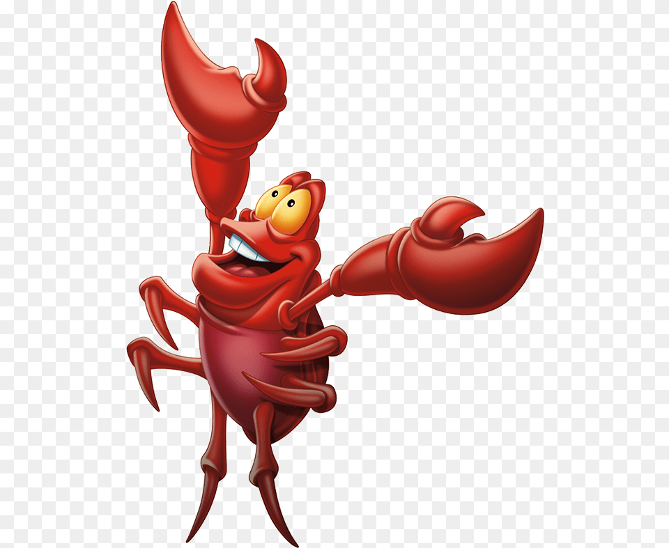 Little Mermaid Sebastian Sebastian Little Mermaid, Food, Seafood, Animal, Sea Life Png Image