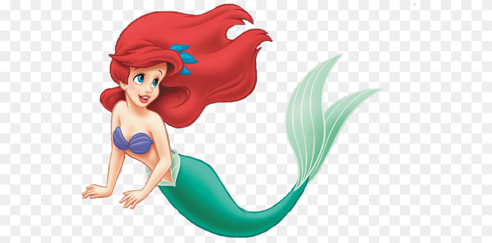 Little Mermaid Swimming Sirenita Ariel Hd, Adult, Female, Person, Woman Png Image