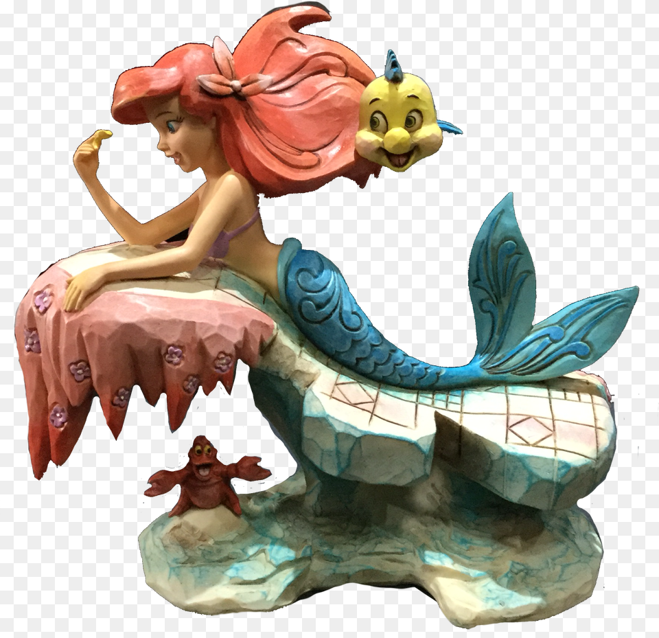 Little Mermaid Transparent, Book, Comics, Publication, Doll Png Image