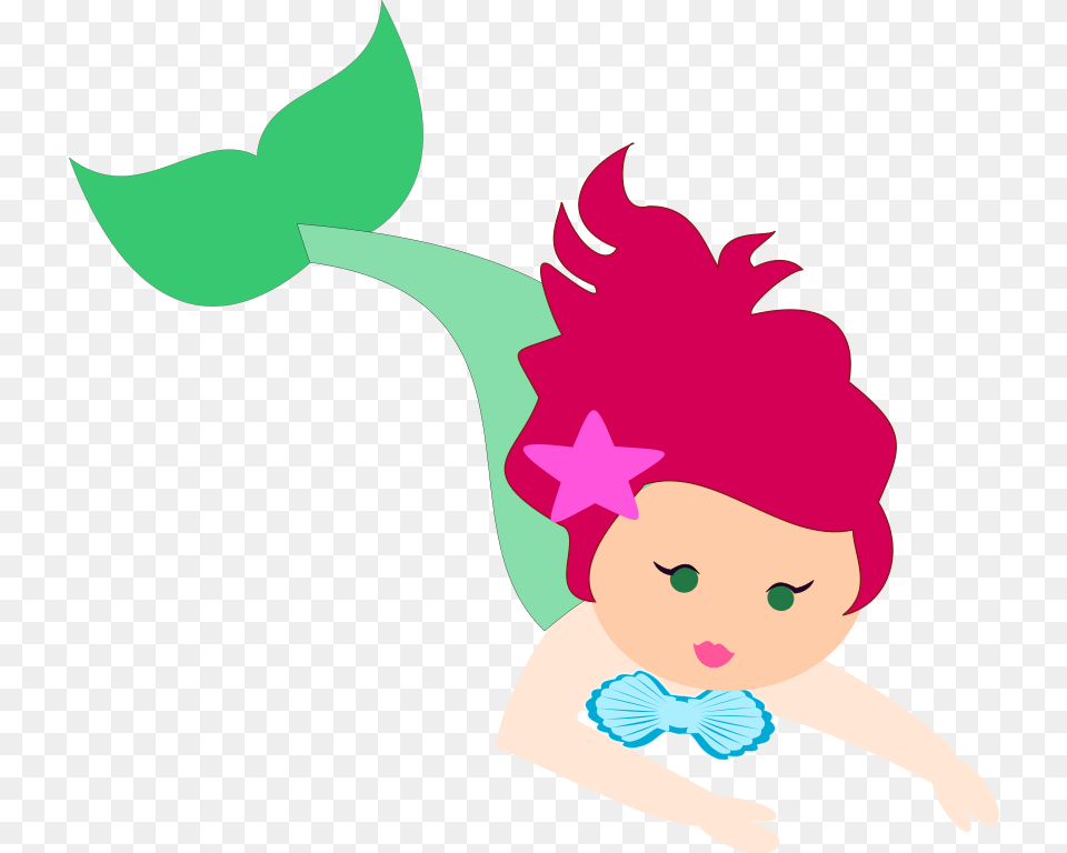 Little Mermaids Svg, Face, Head, Person, Baby Png