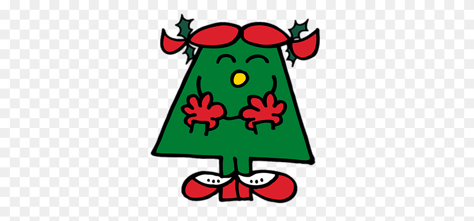Little Miss Christmas, Applique, Pattern, Dynamite, Weapon Free Png Download