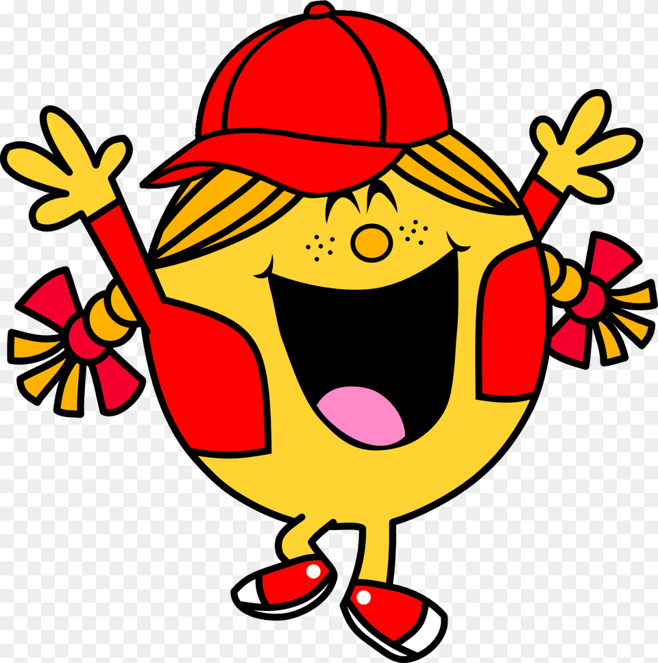Little Miss Sunshine With Red Jacket And Cap Little Miss Sunshine The Mr Men Show, Baby, Person Free Png Download