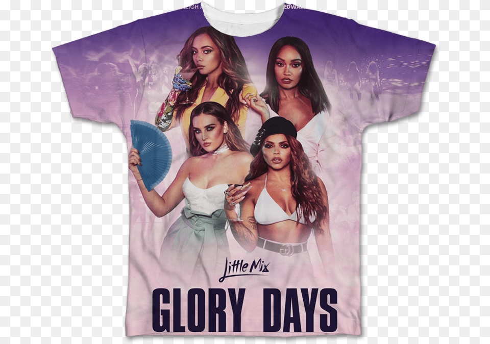 Little Mix Glory Days Download, Clothing, T-shirt, Adult, Female Free Transparent Png