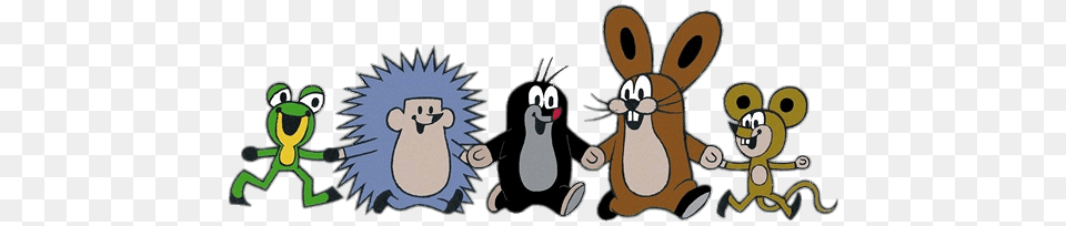 Little Mole And His Friends, Book, Comics, Publication, Cartoon Free Png Download