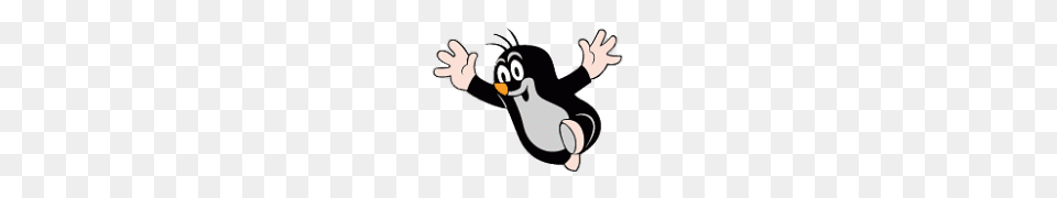 Little Mole Running With Hands Up, Animal, Bird, Baby, Person Free Png