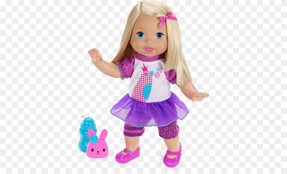 Little Mommy Fala Comigo Little Girls Baby Little Mommy Habla Conmigo, Doll, Toy, Child, Female Free Png Download