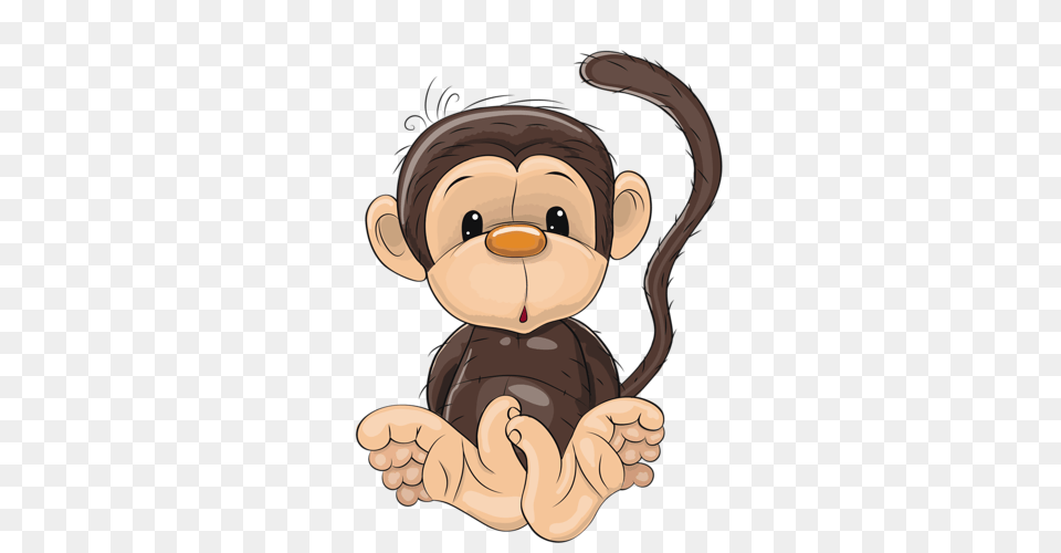Little Monkey Clipart Clip Art Monkey And Art, Toy, Chandelier, Lamp Png Image