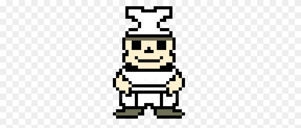 Little Nightmares Chef As Sans Pixel Art Maker, First Aid, People, Person Free Transparent Png