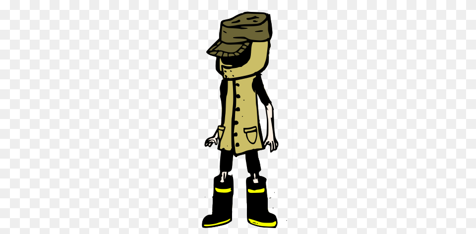Little Nightmares Oc Eleven, Clothing, Coat, Person, Cartoon Free Png