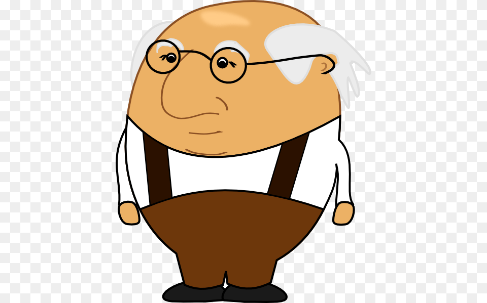 Little Old Man Clipart, Baby, Person, Face, Head Png Image