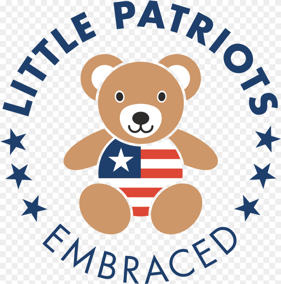 Little Patriots Embraced Logo, Animal, Bear, Mammal, Wildlife Png