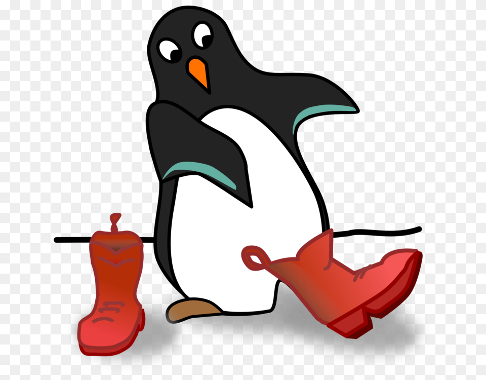 Little Penguin Flightless Bird Drawing, Animal Free Png Download