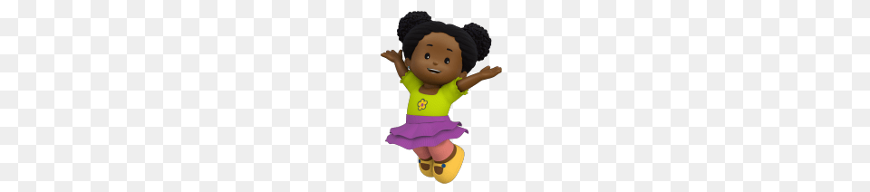 Little People Tessa Jumping, Doll, Toy, Baby, Person Free Png