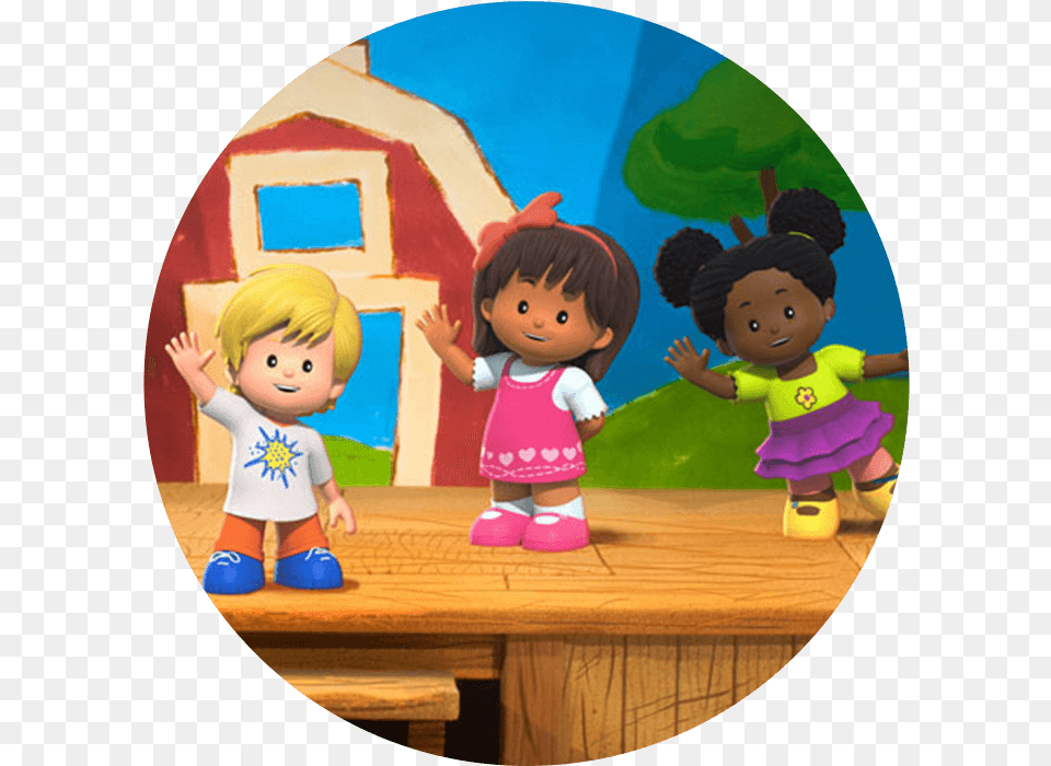 Little People Toddler Toys Games Amp Playsets Cartoon, Photography, Doll, Toy, Baby Free Png Download