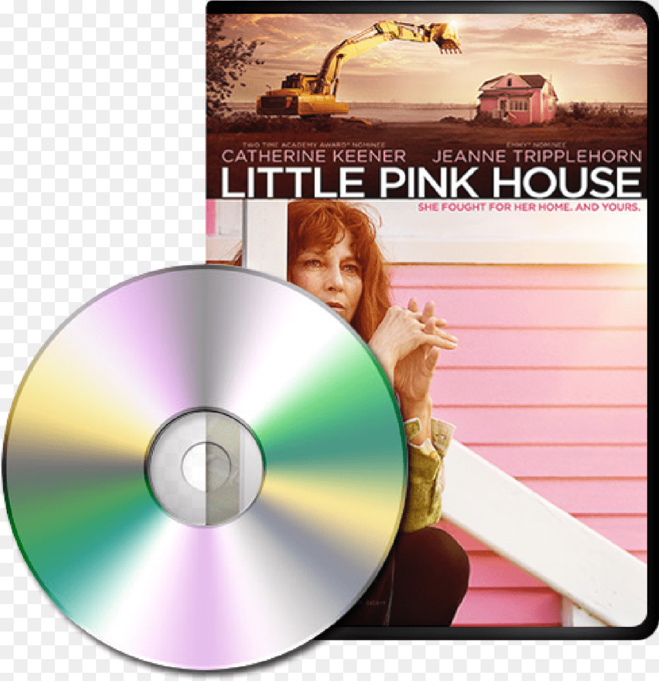 Little Pink House 2017, Disk, Dvd Free Png Download