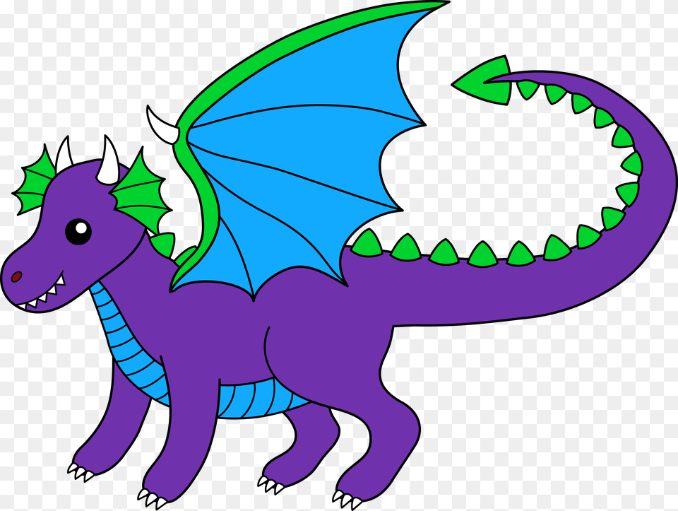 Little Purple Dragon, Animal, Fish, Sea Life, Shark Png