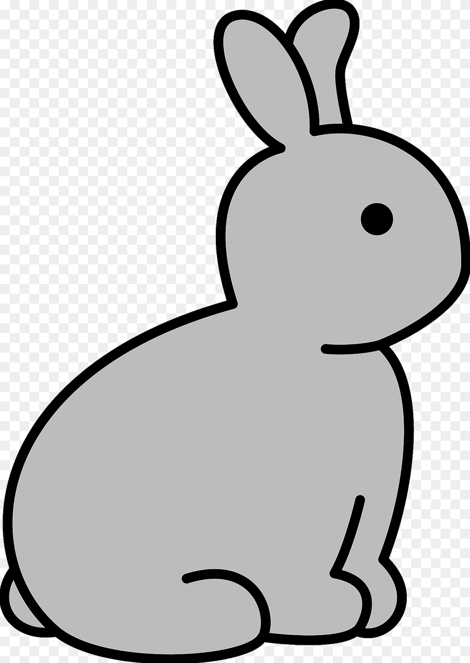 Little Rabbit Clipart, Animal, Mammal, Smoke Pipe Png Image