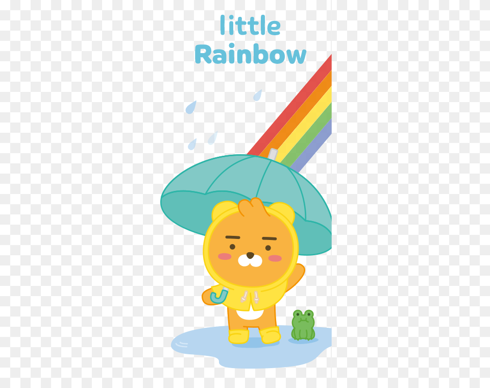 Little Rainbow Kakao Friends Little Rainbow, Book, Publication, Advertisement, Poster Png