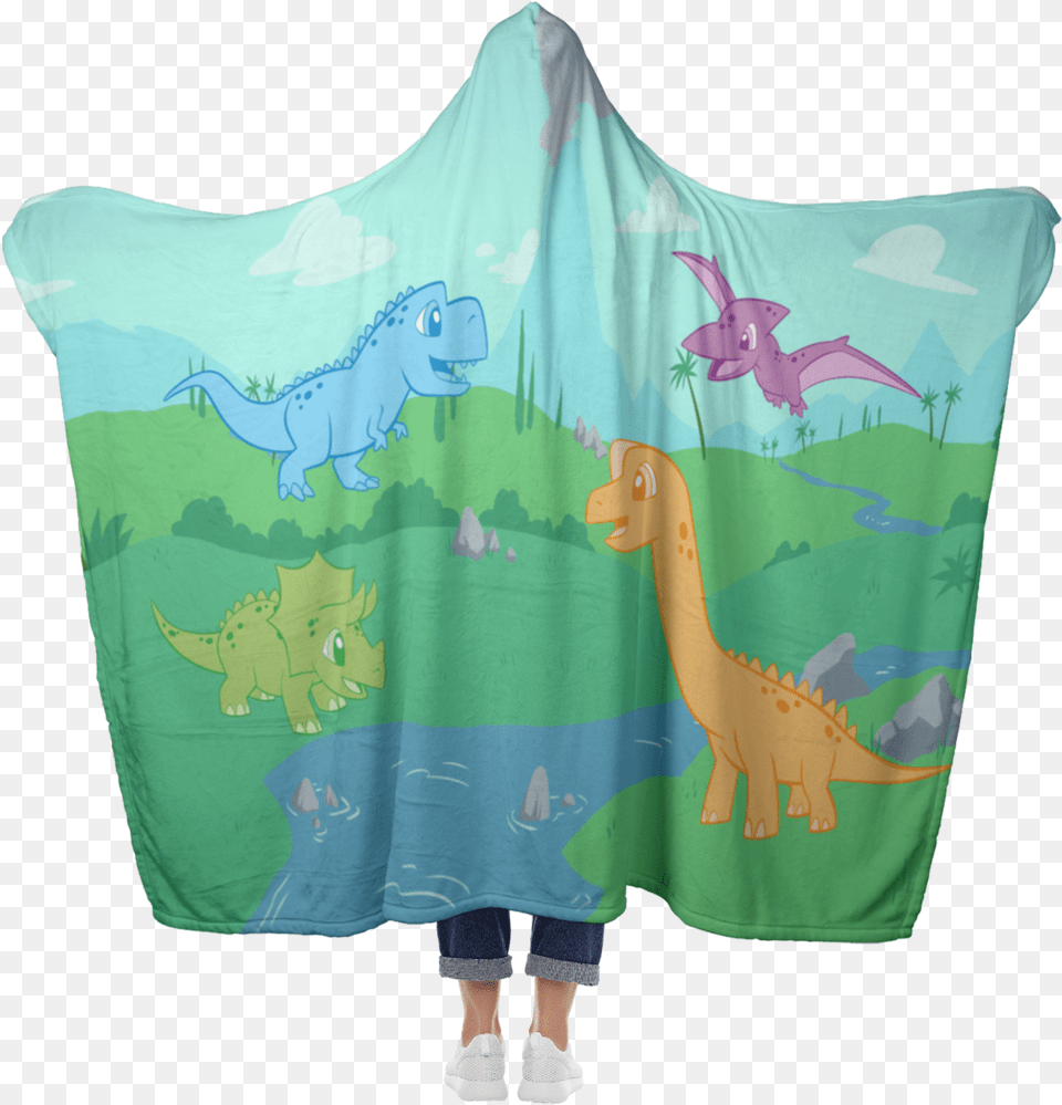 Little Rawr Hooded Blanket Hooded Blanket Blanket, Gown, Formal Wear, Fashion, Dress Free Transparent Png