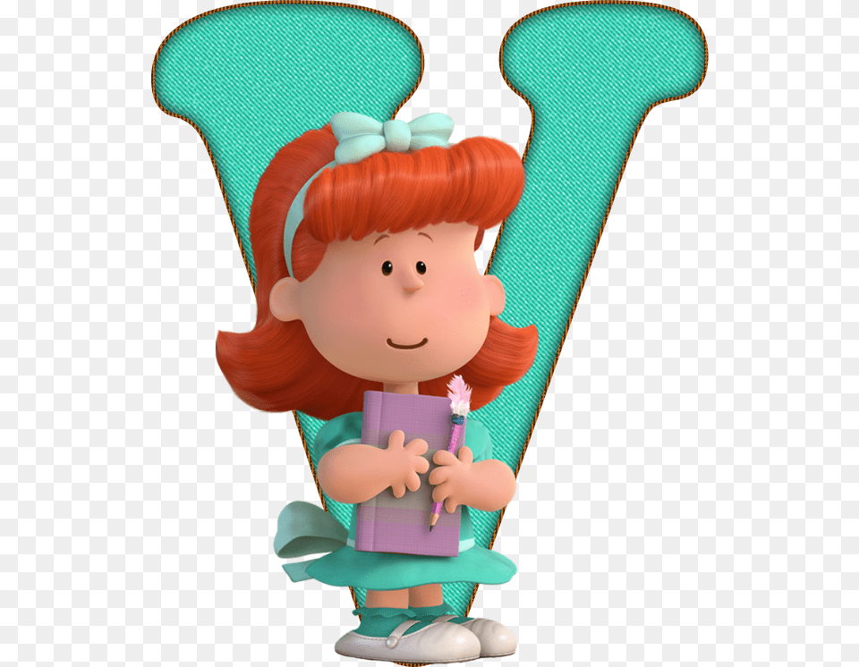 Little Red Haired Girl Peanuts Little Red Haired Girl The Peanuts Movie, Baby, Face, Head, Person Png Image