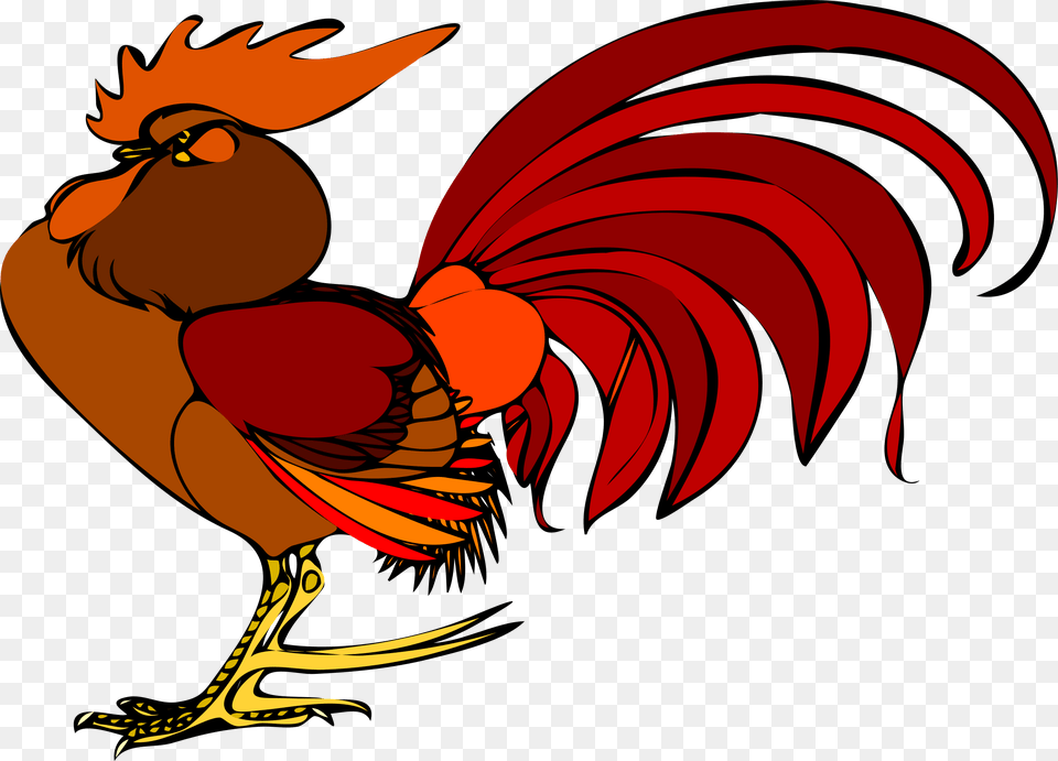 Little Red Hen Clipart Rooster Clip Art, Animal, Bird, Chicken, Fowl Free Transparent Png