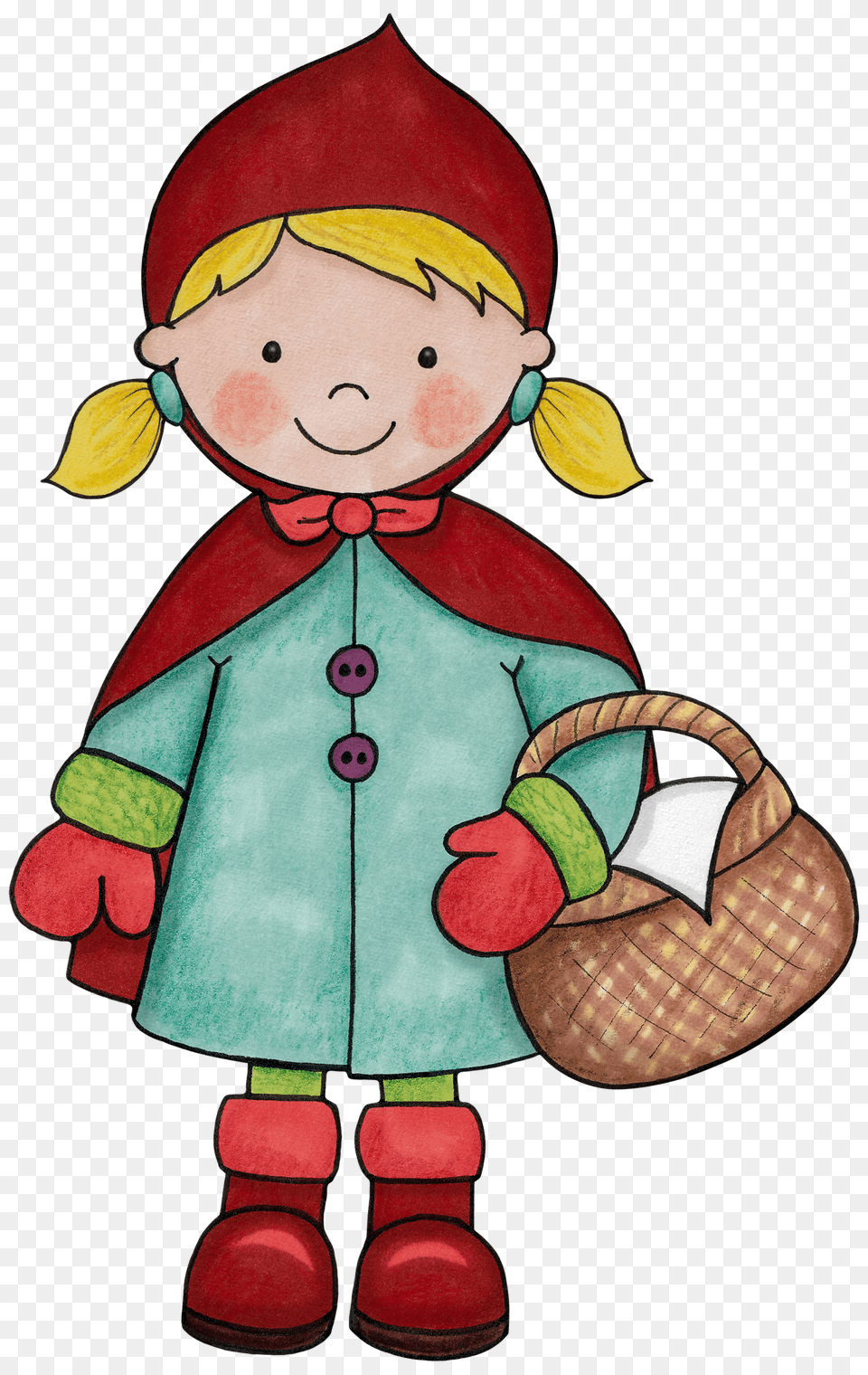 Little Red Riding Hood, Coat, Clothing, Person, Baby Free Png