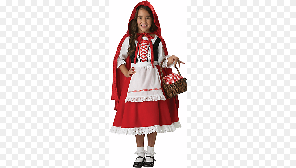 Little Red Riding Hood Costume Little Red Riding Hood Costumes For Halloween, Clothing, Person, Child, Fashion Free Png