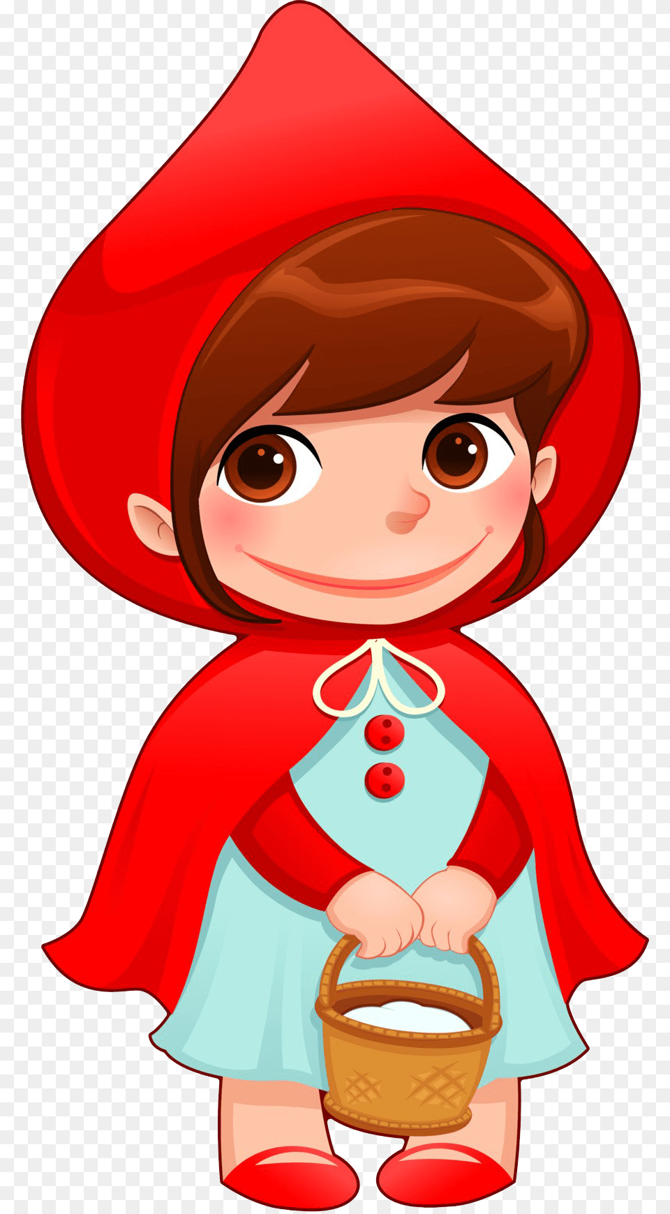 Little Red Riding Hood Transparent Background Cartoon Red Riding Hood, Baby, Person, Dress, Clothing Png Image