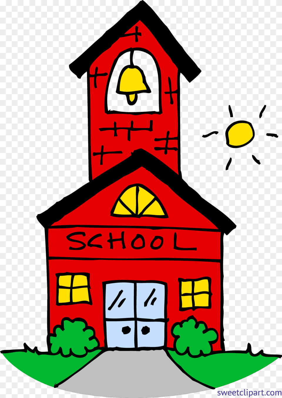 Little Red School House Clip Art, Architecture, Bell Tower, Building, Tower Free Png