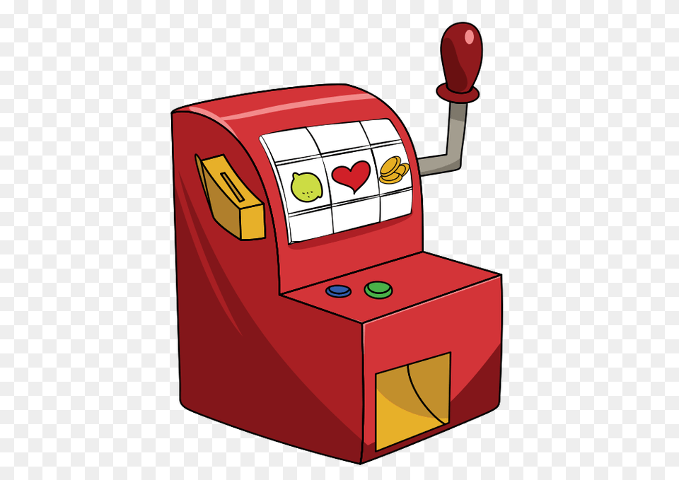 Little Red Slot Machine, Mailbox, Game, Gambling Free Transparent Png
