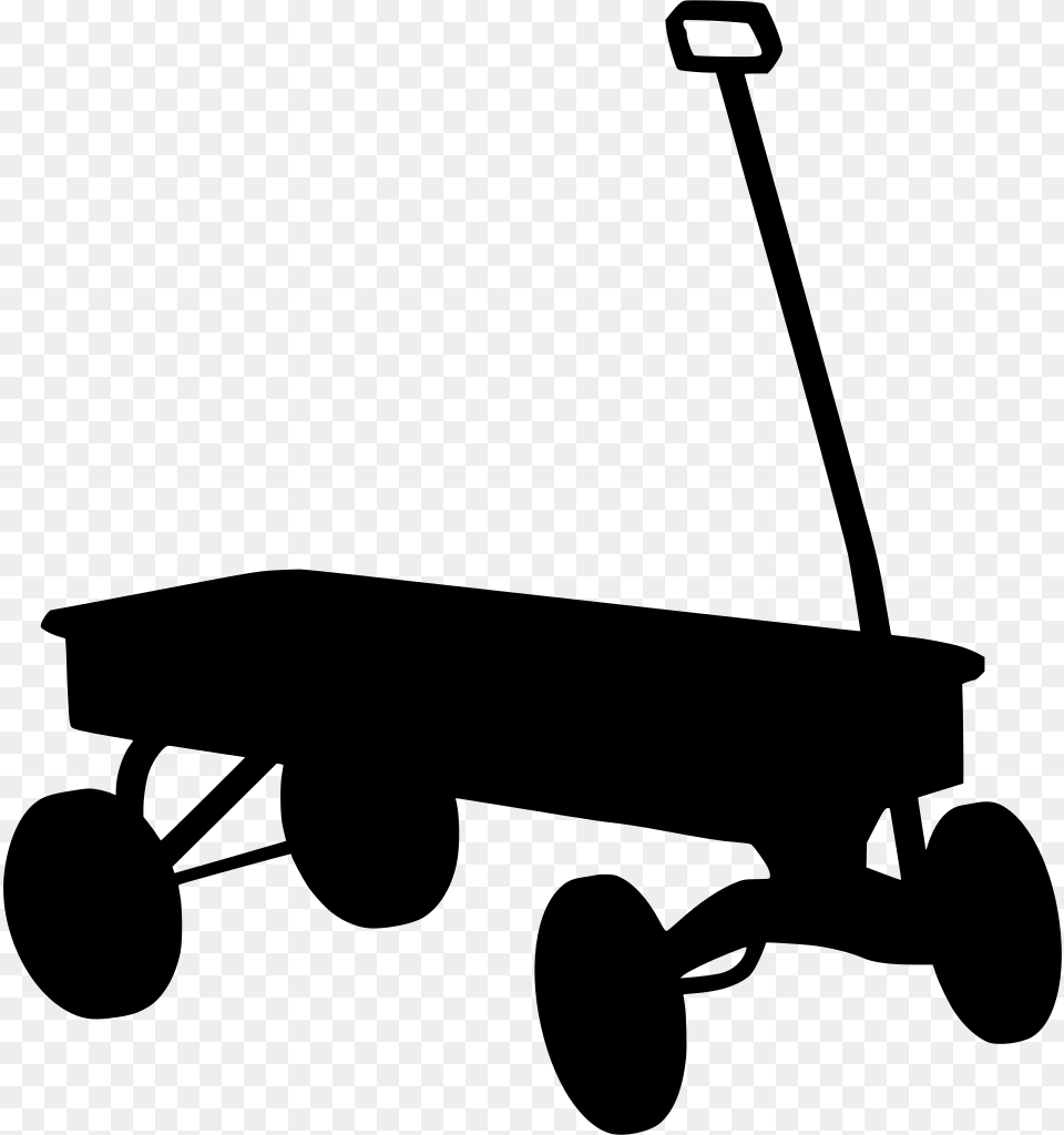 Little Red Wagon, Gray Free Png