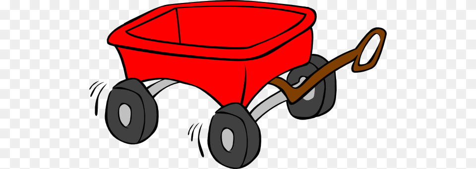 Little Red Wagon Clip Art, Vehicle, Transportation, Tool, Plant Png Image