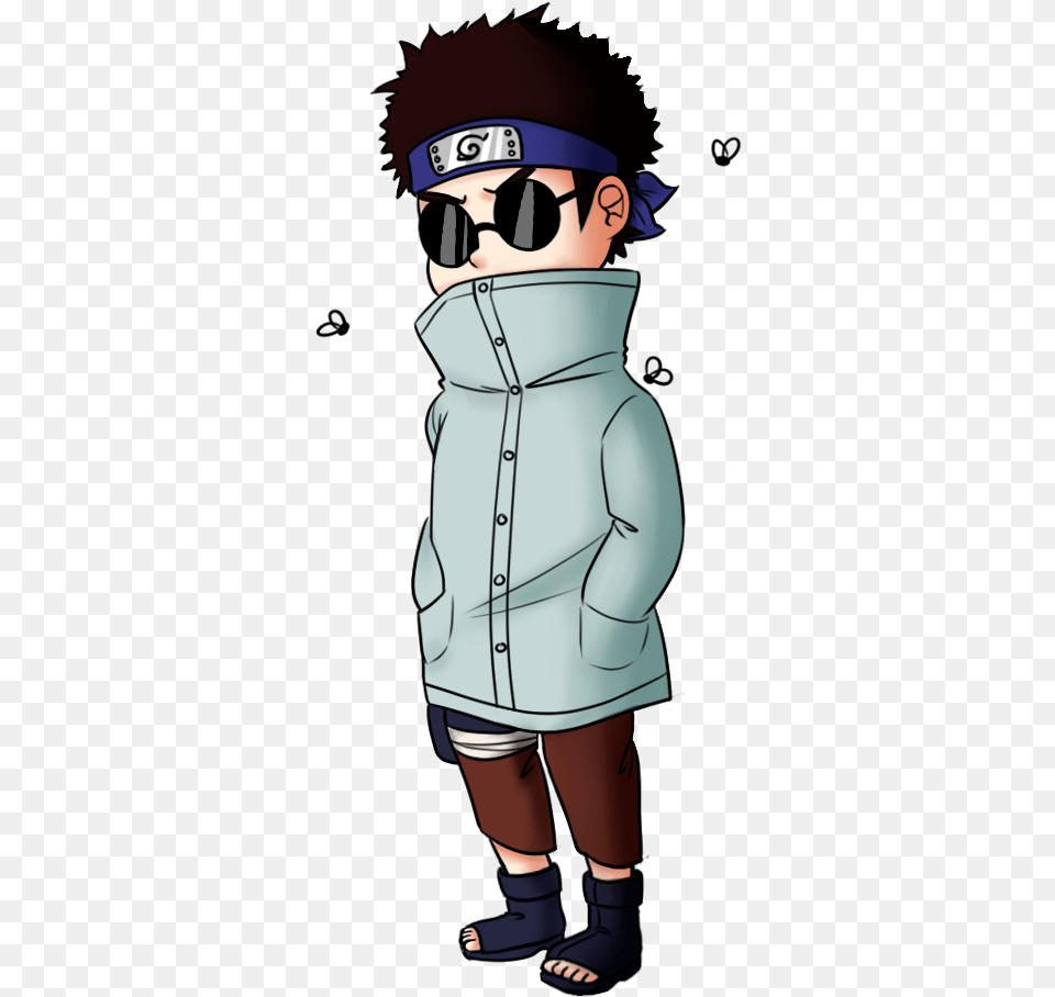Little Shino In Naruto, Clothing, Coat, Person, Sleeve Free Png