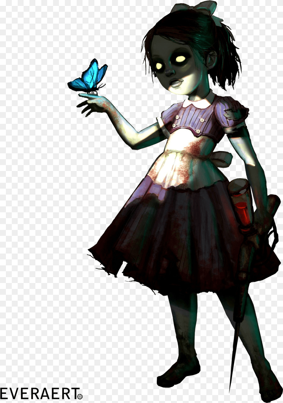 Little Sisters Bioshock Art, Child, Female, Girl, Person Free Png Download