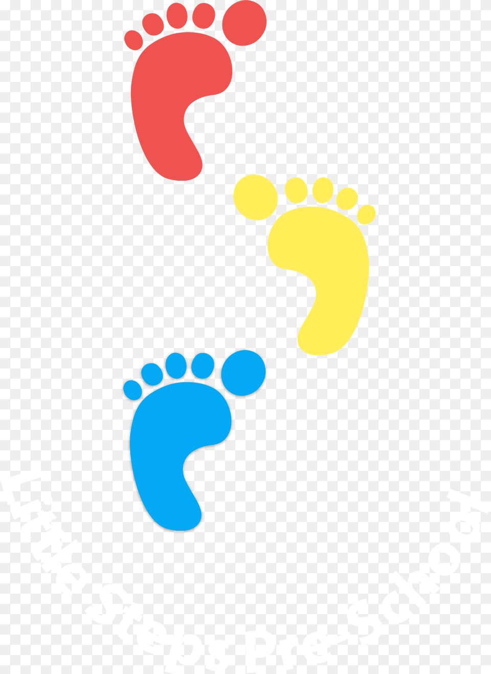 Little Steps Preschool Menu Little Steps, Footprint Png